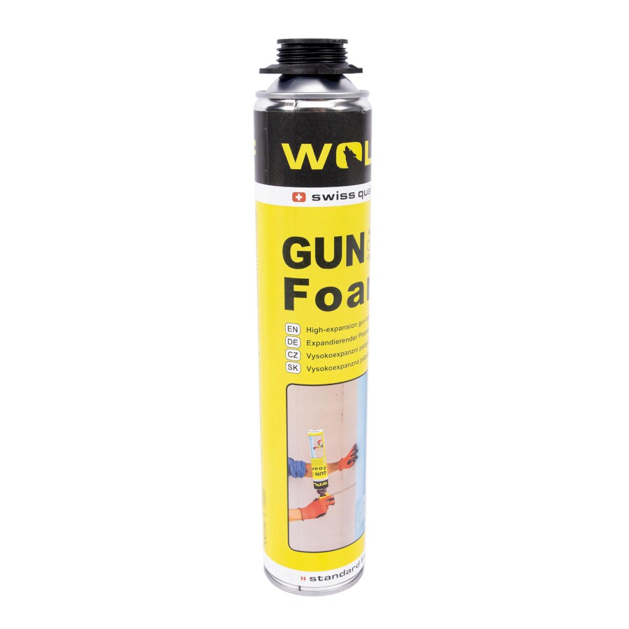 Montážní pěna WOLF vysokoexpanzní  pistolová   700ml