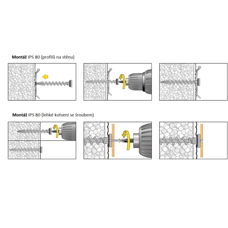 Hmoždinka do izolace IPL95DS M10